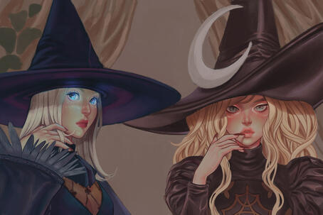 My sister and I's characters!